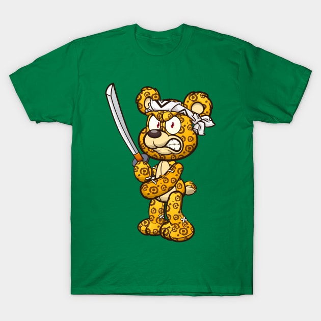 Jaguar Bear T-Shirt by memoangeles